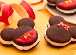 [Chế biến] - Bánh Mickey và Minnie cho bé yêu thích thú