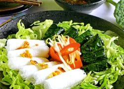 [Chế biến] - Bò lá lốt, bánh hỏi