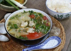 [Chế biến] - Canh khế nấu nghêu mát lành thanh nhẹ