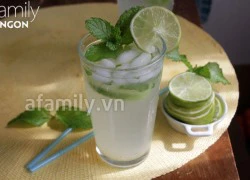 [Chế biến] - Cocktail Mojito mát lạnh cho mùa hè