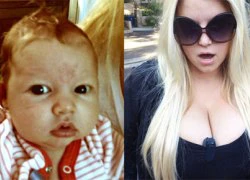 Con gái Jessica Simpson giống mẹ