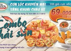 Cơn lốc quà tặng mừng The Pizza Company 1 tuổi.