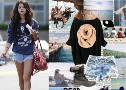 Diện short jeans chất như sao Hollywood