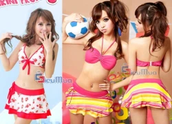 Đồ bơi bikini 2 mảnh, nhiều màu sắc và mẫu mã giá chỉ có 169.000đ, chất liệu thun lạnh, đàn hồi tốt, tạo cảm giác thoải mái cho người mặc.