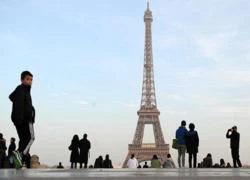 Hãi hùng du khách tự vẫn tại tháp Eiffel