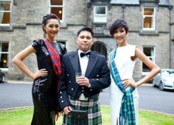 Hoàng Thùy, Trà My&#8230; khoe dáng ở Scotland