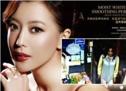 Kim Hee Sun mặc đồ dính máu vào siêu thị