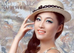 Make up rạng rỡ với những gam màu nhiệt đới