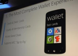 Microsoft công bố Wallet &#8211; dịch vụ thanh toán qua NFC trên WP8