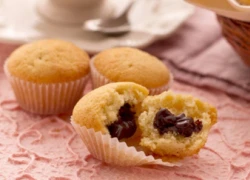 [Chế biến] - Muffin nhân chocolate ngọt ngào cho Ngày của Cha