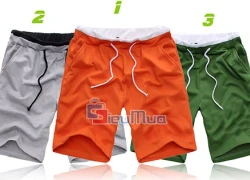 Quần short thể thao dành cho nam giá chỉ có 87.000đ, đường may chắc chắn, độ co giãn cao giúp bạn thoải mái vận động khi chơi thể thao.