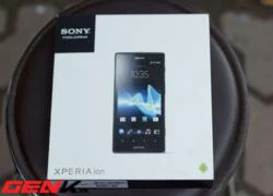 Sony Xperia Ion về Việt Nam: Máy rất đẹp, màn hình "khủng"