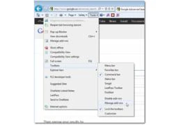 Tăng cường tính năng cho Internet Explorer bằng add-ons