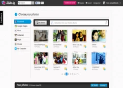 Tạo Slideshows ảnh từ máy tính và mạng xã hội dễ dàng với Slide.ly