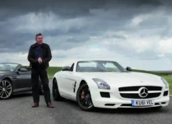 Video: Cuộc đua ngang tài giữa SLS AMG Roadster và DBS Volante