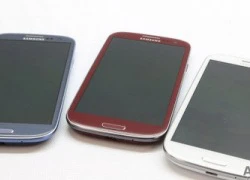 Ảnh thực tế Galaxy S III màu đỏ