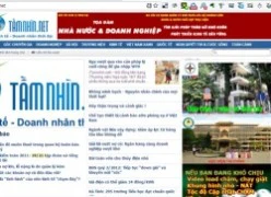 Báo điện tử Tầm Nhìn tạm dừng xuất bản