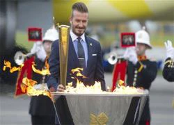 Becks từ chối châm đuốc Olympic