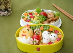 [Chế biến] - Bento gà con cho bé yêu ngon miệng