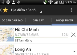 Google Maps cho Android đã hỗ trợ bản đồ ngoại tuyến, dùng tốt ở Việt Nam