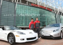 Hai tân binh của Manchester United chuộng xe Chevrolet