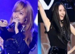 Jessica (SNSD) và Krystal (f(x)) hôn nhau thắm thiết