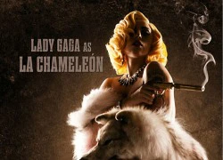 Lady Gaga cực ngầu trong poster phim đầu tay