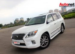 Lexus LX570 2013: Đâu cần màu mè