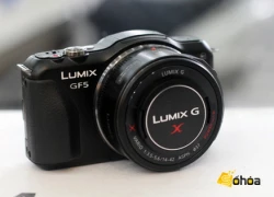 Lumix GF5 màn hình cảm ứng giá 14,5 triệu