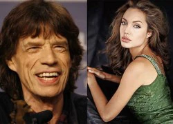 Mick Jagger từng thổn thức vì Angelina Jolie