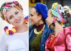 Mùa thu xốn xang cảm xúc với mũ turban