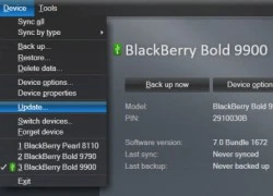 Nâng cấp BlackBerry OS 7.1 cho Bold 9900, 9790 và Curve 9360 tại VN