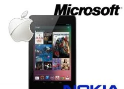 Nexus 7 - ngòi nổ cuộc chiến giữa Google với Apple, Microsoft và Nokia