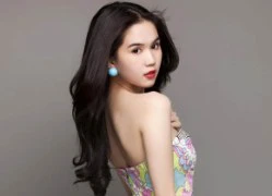 Ngọc Trinh ngọt ngào với áo đa sắc