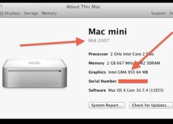 Nguyên nhân một số máy Mac không lên OS X 10.8