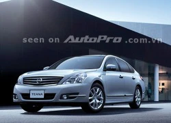 Nissan Teana nâng cấp: Khó nhìn thấy điểm mới