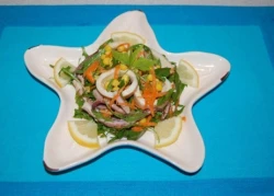 [Chế biến] - Salad mực trộn giòn mát ngon