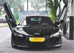 Siêu xe Audi R8 cửa kiểu Lamborghini