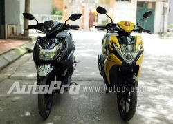 Suzuki Hayate vs Yamaha Nouvo SX: "Kẻ tám lạng, người nửa cân"