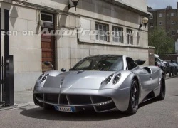 "Thần gió" Pagani Huayra lần đầu tiên chạm đất London