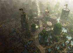 Thế giới Game of Thrones thu nhỏ trong Minecraft