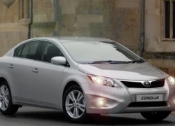 Toyota công bố giá bán một số mẫu xe đời 2013