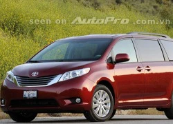 Toyota Sienna 2013 "vĩnh biệt" động cơ 4 xi-lanh