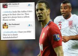 Tức Terry, Rio Ferdinand gọi Ashley Cole là "sô cô la đen"