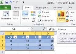 Vài thủ thuật nhỏ khi làm việc với Excel