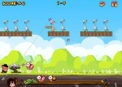 Worms vs. Birds: Bản sao chắp vá của Angry Birds