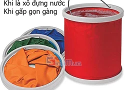 Xô đựng nước xếp gọn giá chỉ có 72.000đ, tiện lợi, tính cơ động cao, phù hợp cho mọi nhu cầu sử dụng khác nhau của bạn.