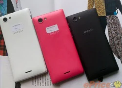 Xperia J lộ ảnh với ba màu khác nhau