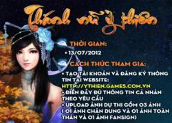 Ỷ Thiên tổ chức cuộc thi Miss dành cho game thủ