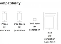 Apple tiết lộ phụ kiện chính hãng cho iPhone 5